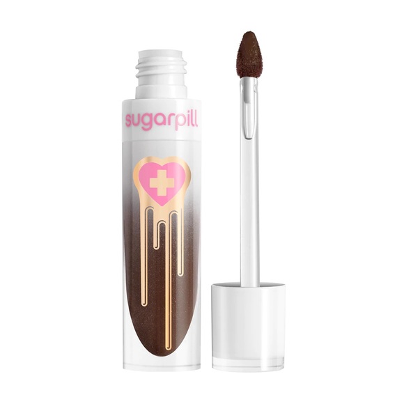 NWT Sugarpill: No Thx! Brown Glitter Liquid Lip Color - Picture 3 of 5